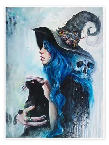 Bruja azul de Eva Gamayun