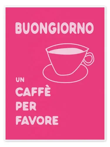 Buongiorno, un caffè per favore de Andreas Magnusson 1x