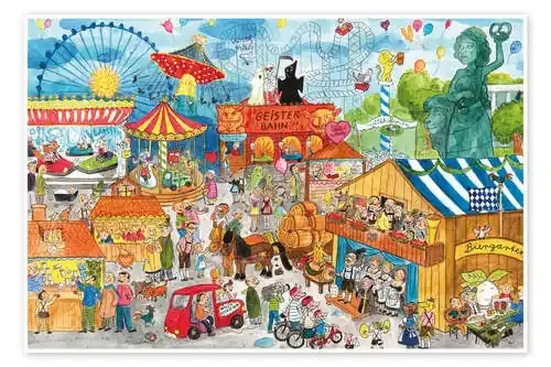 Busca y encuentra en la feria de Múnich de Annegret Reimann