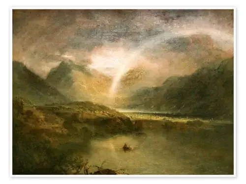 Buttermere Lake, With Park of Cromackwater, Cumberland, 1798 de Joseph Mallord William Turner Master Collection
