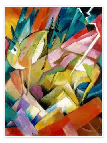 Cabras de montaña de Franz Marc ARTOTHEK