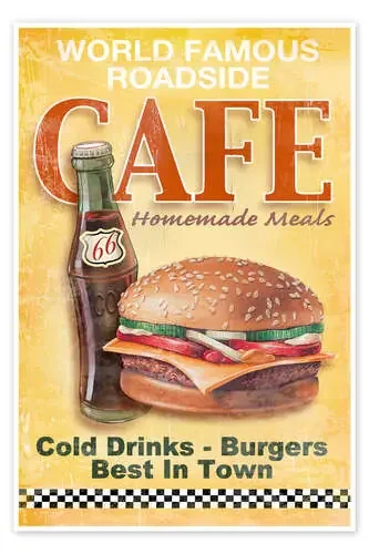 Cafe Roadside de Georg Huber