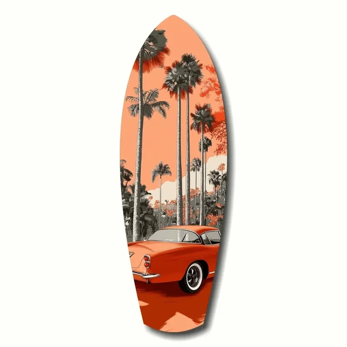 California Dreams Glass Wall Art – 12 » X 35 «