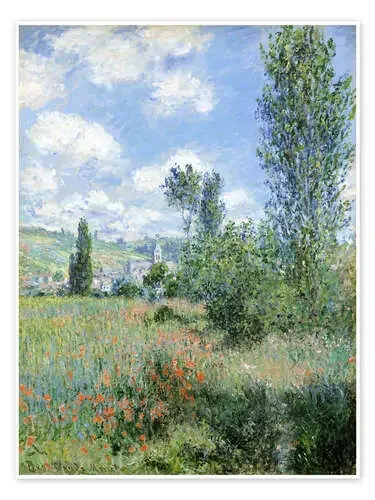 Camino a través de amapolas de Claude Monet Master Collection