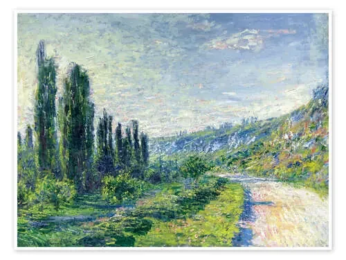 Camino a Vetheuil de Claude Monet Master Collection