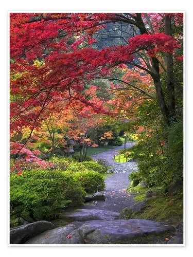 Camino en el jardín japonés de Janell Davidson Danita Delimont