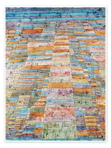 Camino principal y caminos pequeños de Paul Klee Master Collection