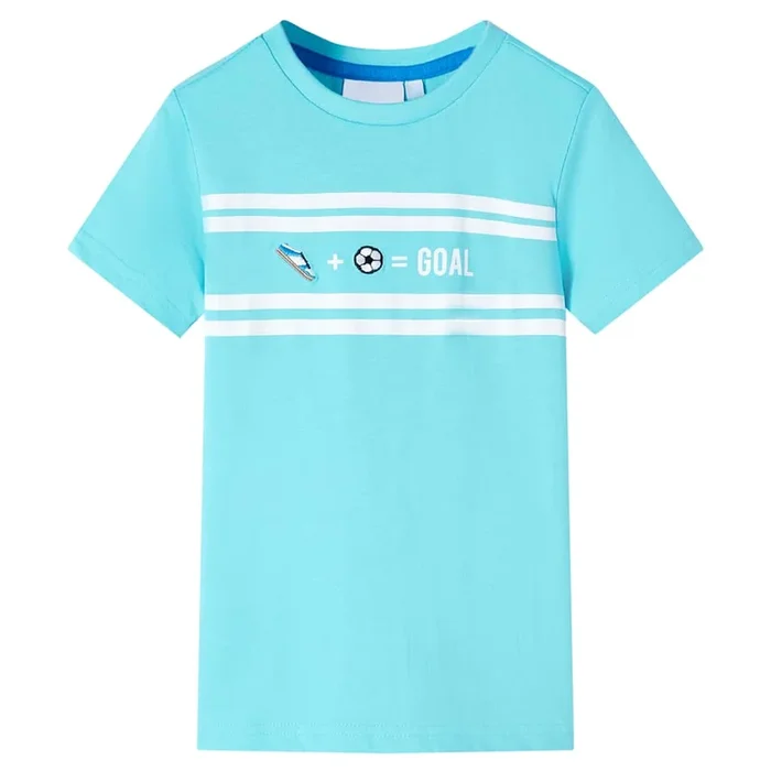 Camiseta infantil aguamarina 128 (2)