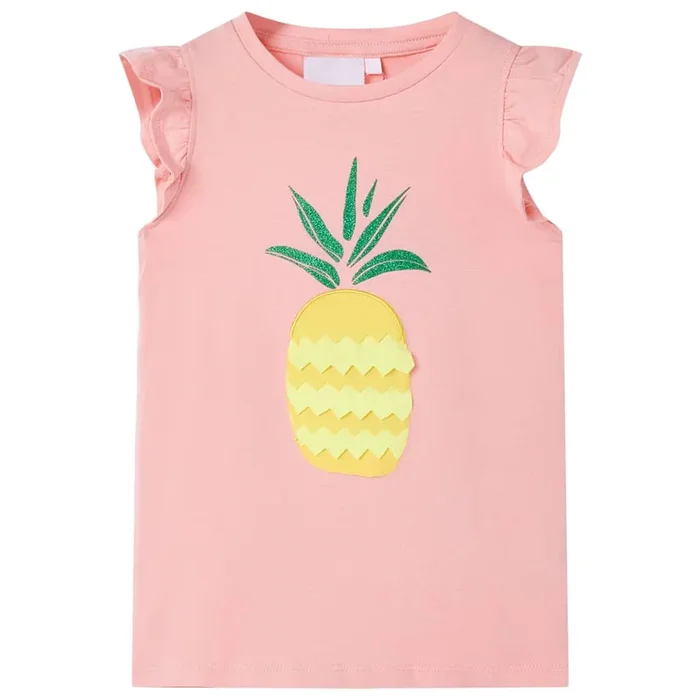Camiseta infantil rosa 128 (7)