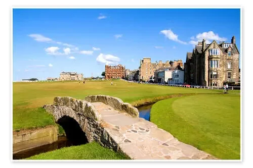 Campo de golf en St. Andrews de Bill Bachmann Danita Delimont