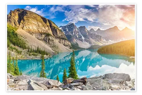 Canada – Sunrise at the Moraine Lake – Banff Alberta de rclassen