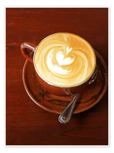 Cappuccino with heart shape Editors Choice