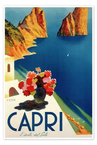 Capri, la isla del sol de Vintage Travel Collection