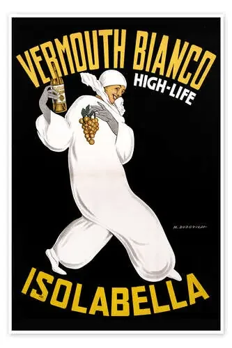 Cartel publicitario de Vermouth Bianco (1946) de Marcello Dudovich Granger Collection