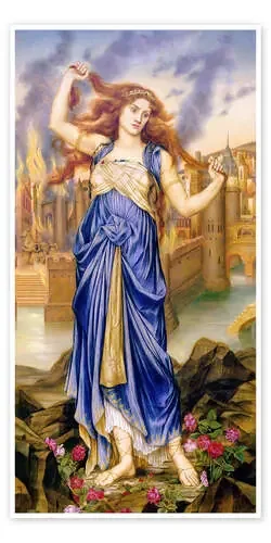 Cassandra de Evelyn De Morgan Bridgeman Images