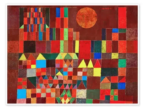 Castillo y sol de Paul Klee Master Collection