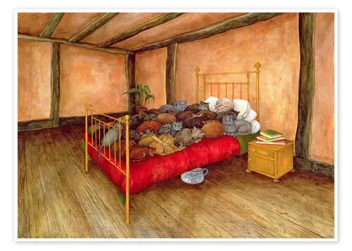 Cat blanket de Ditz Bridgeman Images