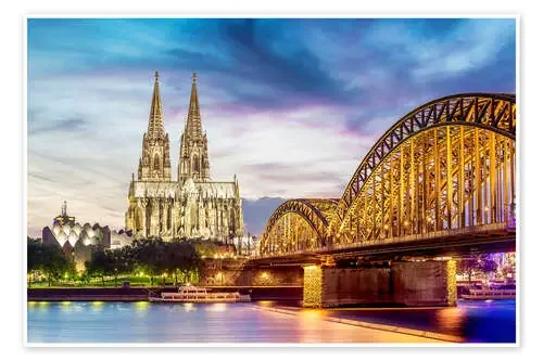 Catedral de Colonia iluminada Editors Choice