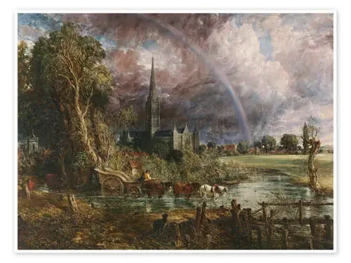 Catedral de salisbury de John Constable Master Collection