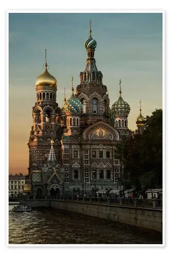 Cathedral of the Savior in Sankt Petersburg de Jaroslaw Blaminsky