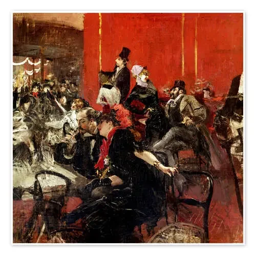 Celebration at the Cabaret de Giovanni Boldini Master Collection