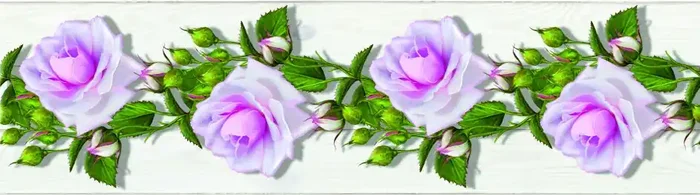 cenefa autoadhesiva flores blanco, verde y rosa de Sanders & Sanders – 600081