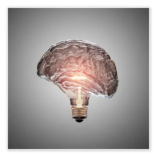 Cerebro bombilla de Johan Swanepoel