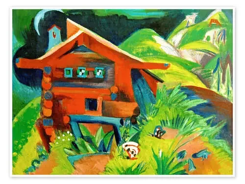 Chalet de Ernst Ludwig Kirchner akg-images