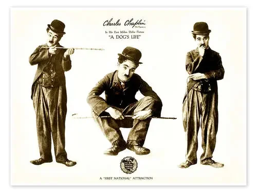 Charlie Chaplin – Una vida de perros 1918 (inglés) Everett Collection