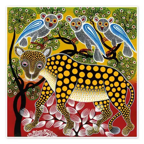 Cheetah in the bush de Mzuguno Tanzania Art & Licensing