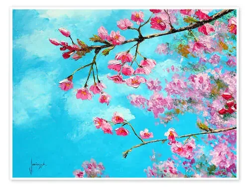 Cherry blossom Blue de Jean-Marc Janiaczyk MGL Licensing