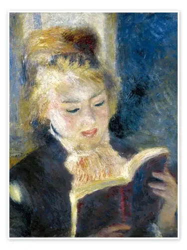 Chica leyendo de Pierre-Auguste Renoir Master Collection