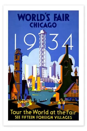 Chicago – World‘s Fair 1934 de Vintage Travel Collection