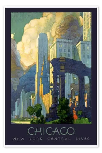 Chicago de Vintage Travel Collection