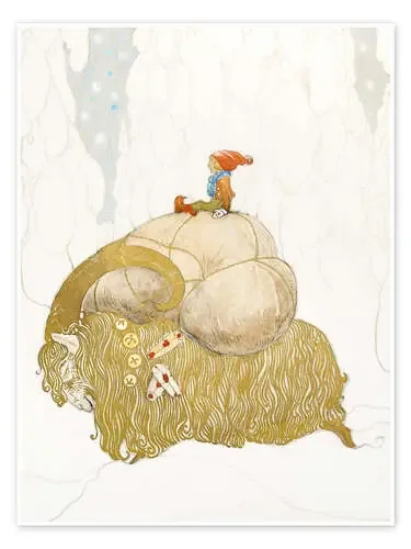 Chivo navideño de John Bauer Master Collection