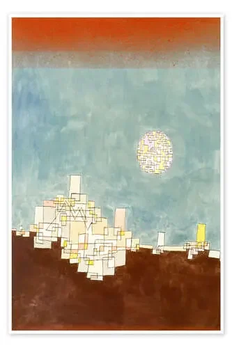 Chosen site. 1927 (X.8) de Paul Klee ARTOTHEK