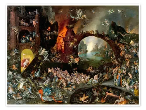 Christ in Limbo de Jan Brueghel d.Ä. Master Collection