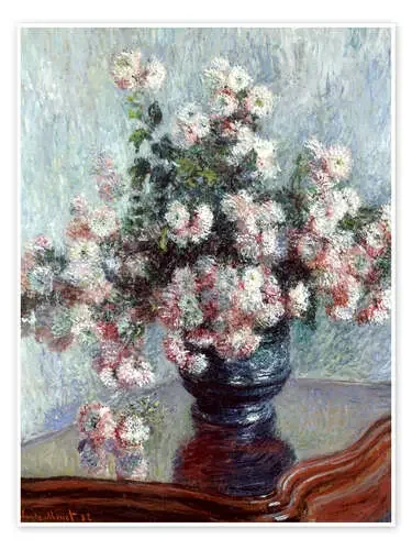 Chrysanthemums II de Claude Monet Master Collection