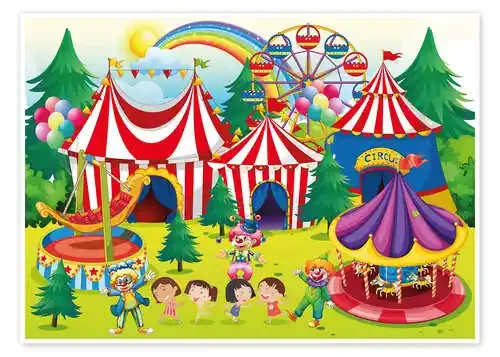 Circo de colores de Kidz Collection Editors Choice
