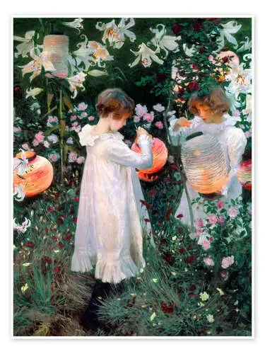 Clavel, lirio, rosa de John Singer Sargent Master Collection