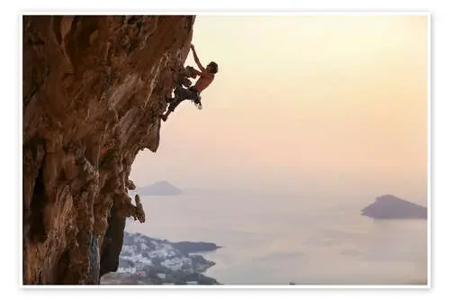 Climber on Kalymnos – Greece Editors Choice