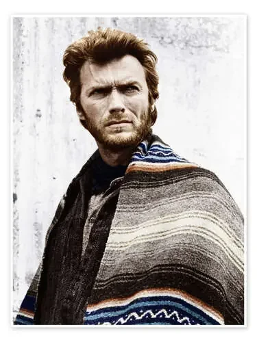 Clint Eastwood with a poncho Everett Collection