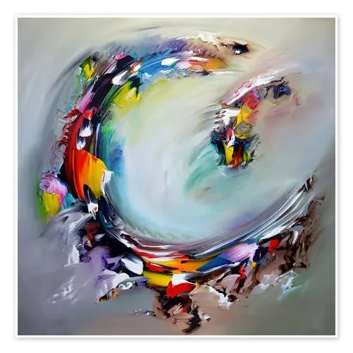 Clouded Planet de Theheartofart Gena