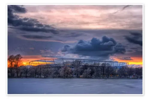 Clouds above the HDI Arena de Holger Bücker (BuPix)