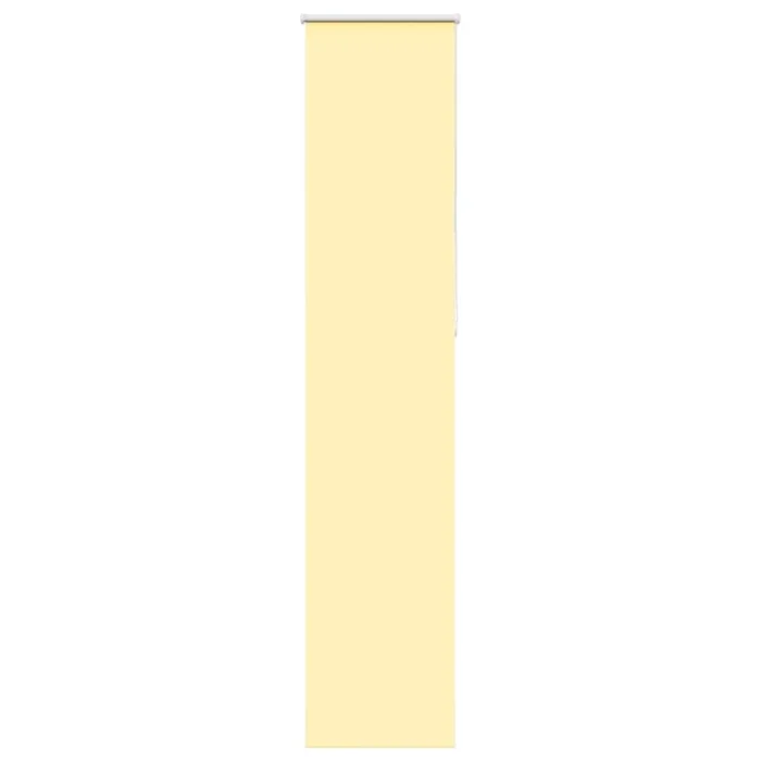 cmvidaXL Estor Enrollable Opaco Amarillo 40×210 cm Tela Ancho 35,7cm