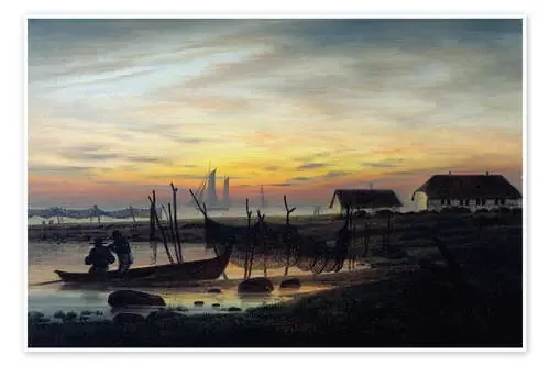 Coastline in the evening light de Caspar David Friedrich ARTOTHEK