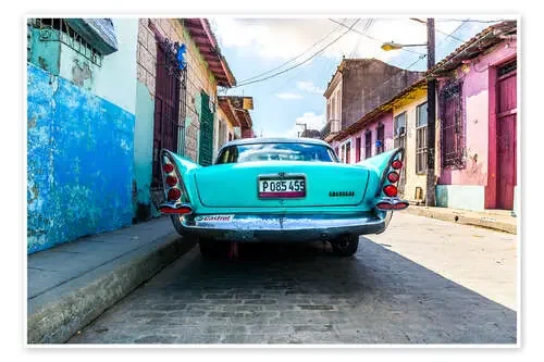 Coche antiguo en Cuba de Reemt Peters-Hein