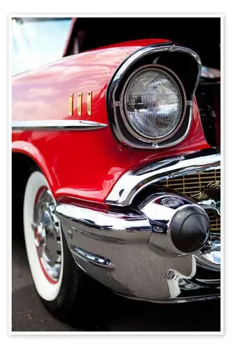 Coche rojo vintage Editors Choice