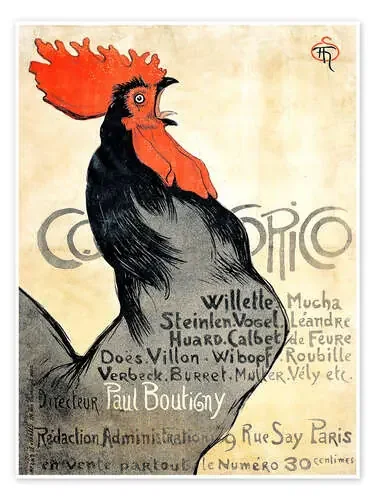 Cocorico de Théophile-Alexandre Steinlen Master Collection