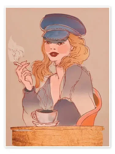Coffee and Cigarettes de Martine Vuitton-Serape